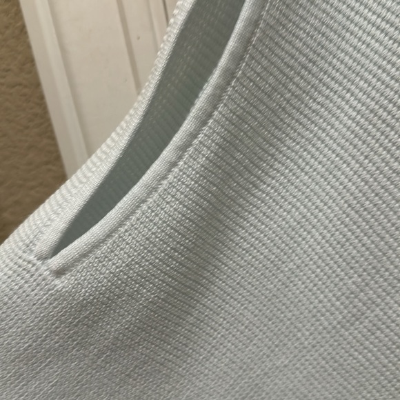 NWOT Lululemon light blue poncho never worn! Light and beautiful knit! - Picture 3 of 5